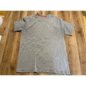 Tasc Performance MOSOtech Mens Gray Bamboo Organic Cotton T-Shirt Size M Raglan